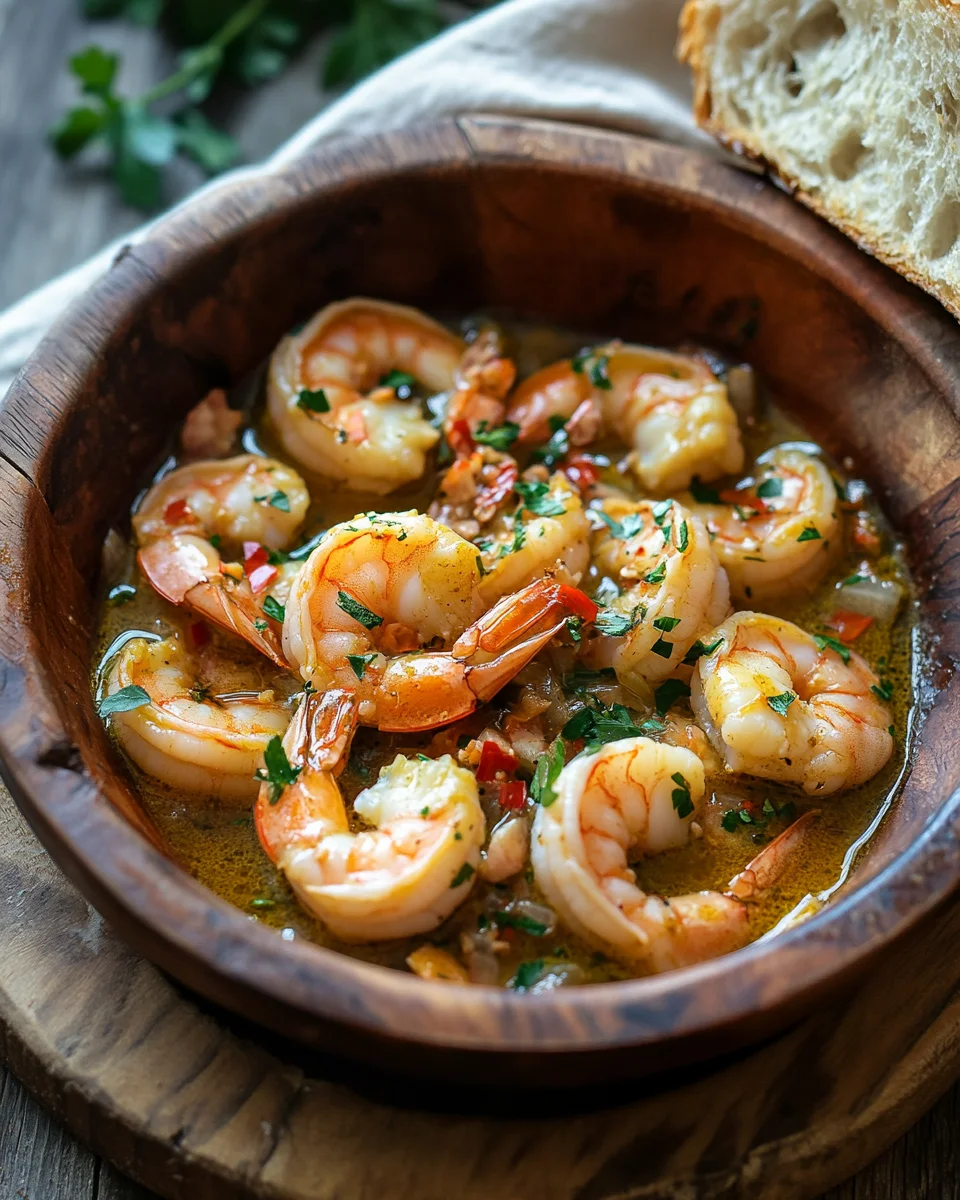 Spanische Knoblauch-Garnelen